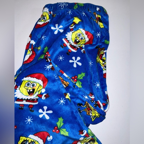 SpongeBob Squarepants Men’s Pajama Bottoms Size L - Picture 5 of 10